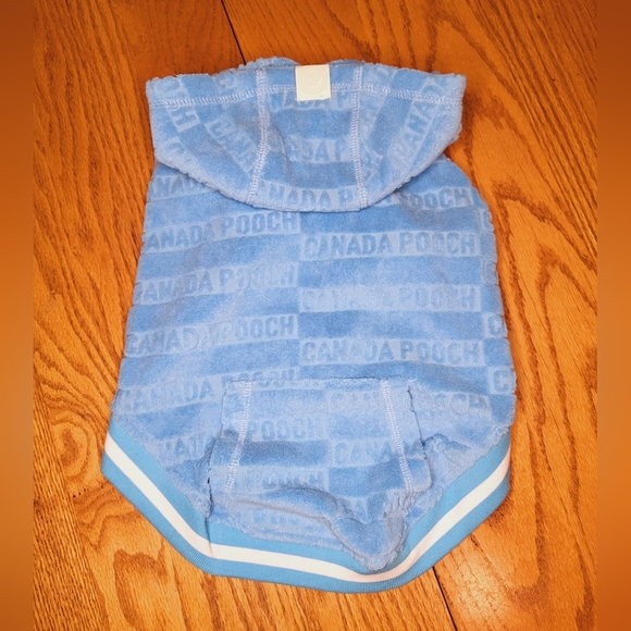 🐾 NEW Canada Pooch Towel Hoodie sz 16 - Picture 5 of 7